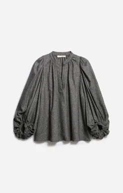 Vanessa Bruno Chemises & Tops^Blouse Bell En Laine & Soie