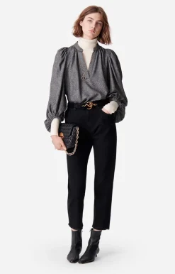 Vanessa Bruno Chemises & Tops^Blouse Bell En Laine & Soie