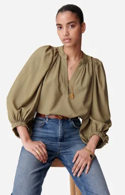 Vanessa Bruno Chemises & Tops^Blouse Bell En Viscose Mélangée