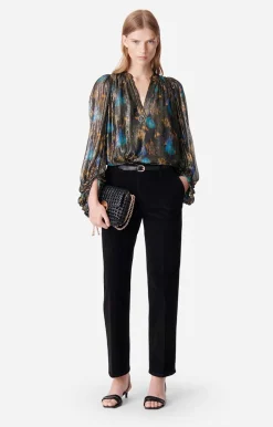 Vanessa Bruno Chemises & Tops^Blouse Bell En Viscose Mélangée