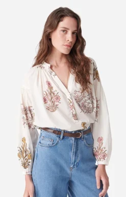 Vanessa Bruno Chemises & Tops^Blouse Nipoa En 100% Coton