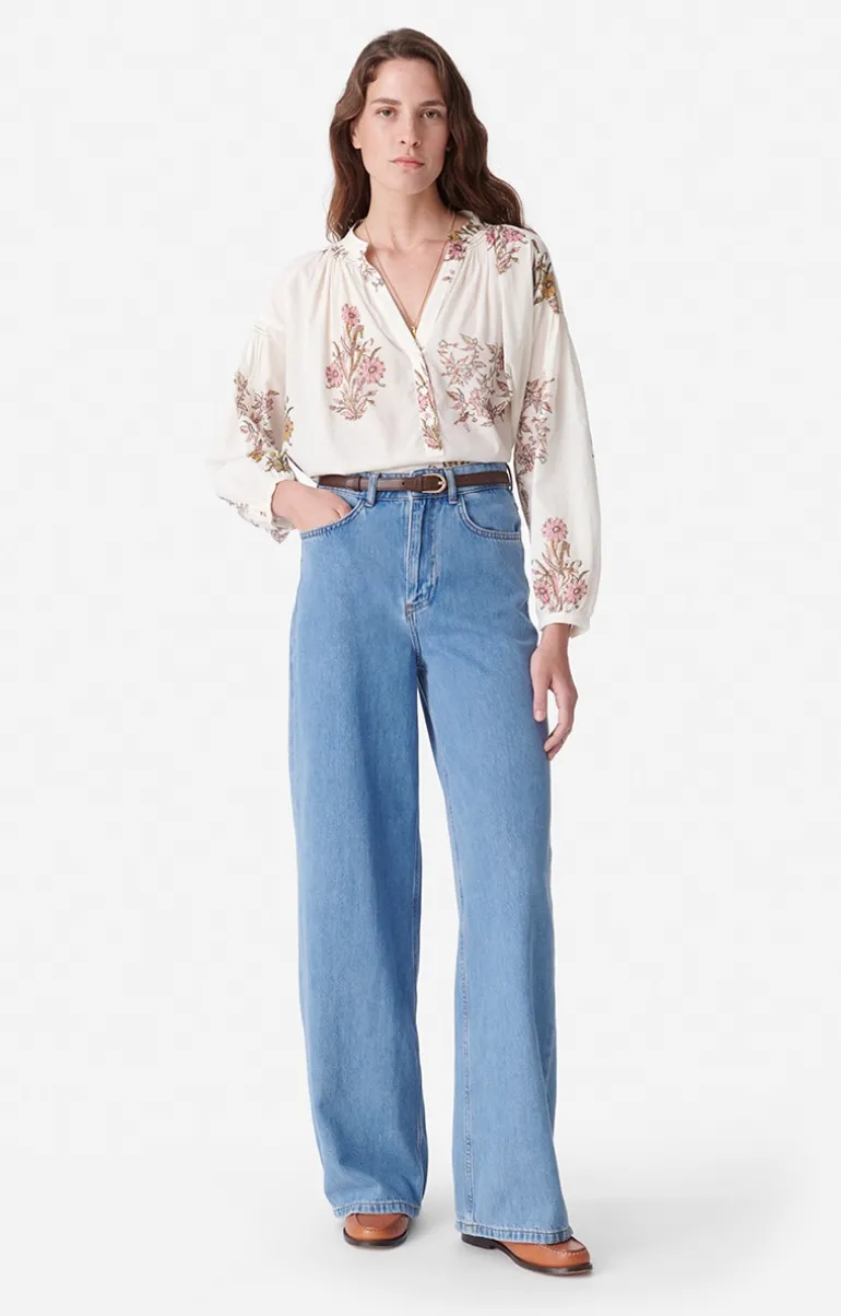 Vanessa Bruno Chemises & Tops^Blouse Nipoa En 100% Coton