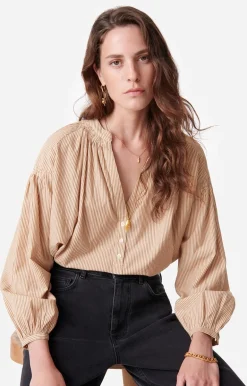 Vanessa Bruno Chemises & Tops^Blouse Nipoa En 100% Coton