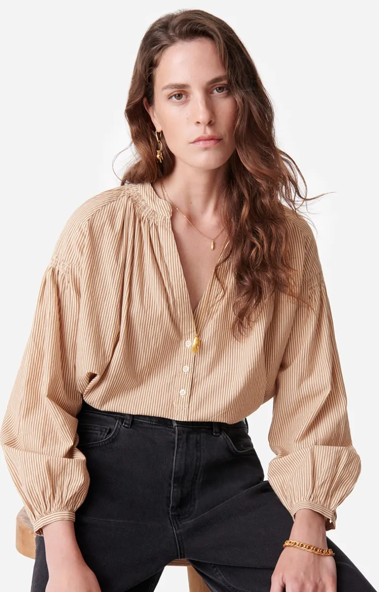 Vanessa Bruno Chemises & Tops^Blouse Nipoa En 100% Coton