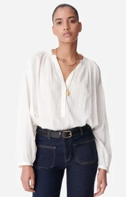 Vanessa Bruno Chemises & Tops^Blouse Nipoa EN VISCOSE ET COTON
