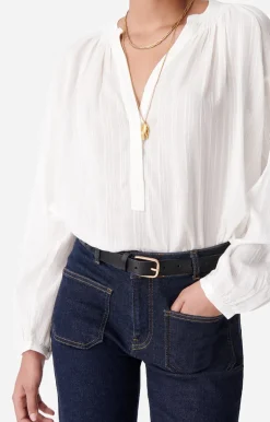 Vanessa Bruno Chemises & Tops^Blouse Nipoa EN VISCOSE ET COTON
