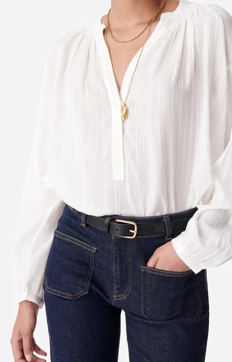 Vanessa Bruno Chemises & Tops^Blouse Nipoa EN VISCOSE ET COTON