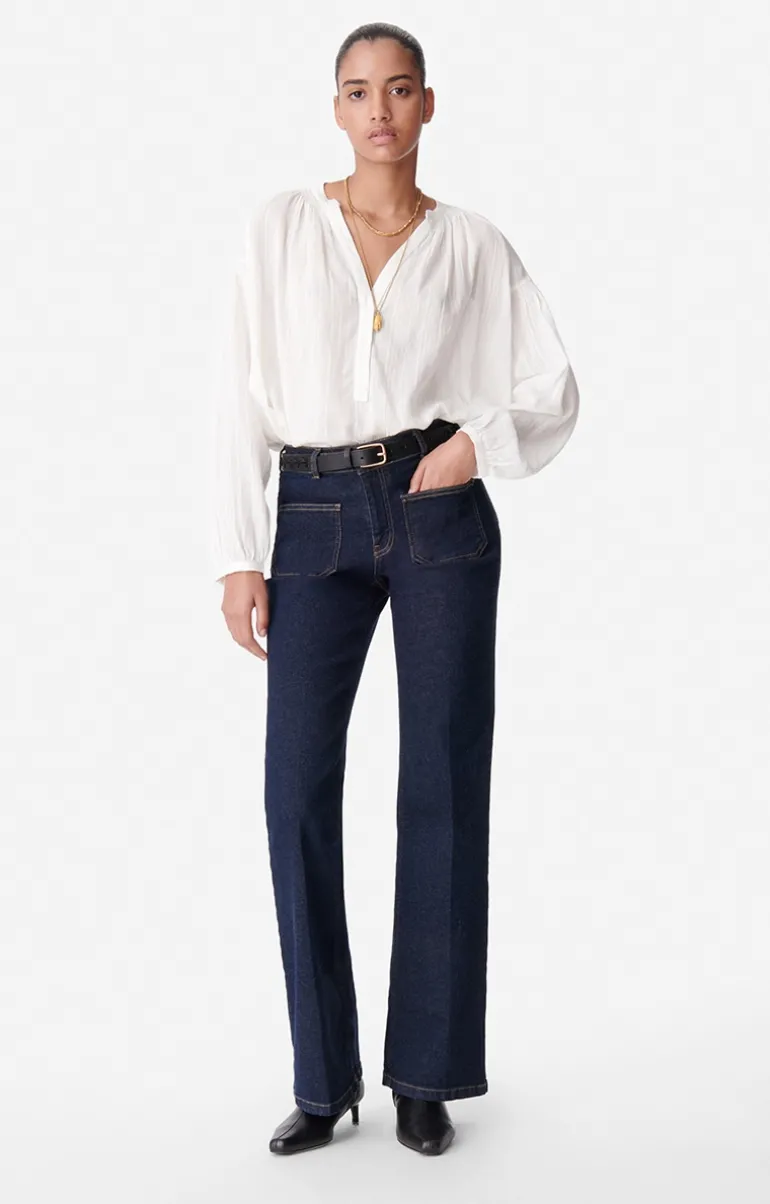 Vanessa Bruno Chemises & Tops^Blouse Nipoa EN VISCOSE ET COTON
