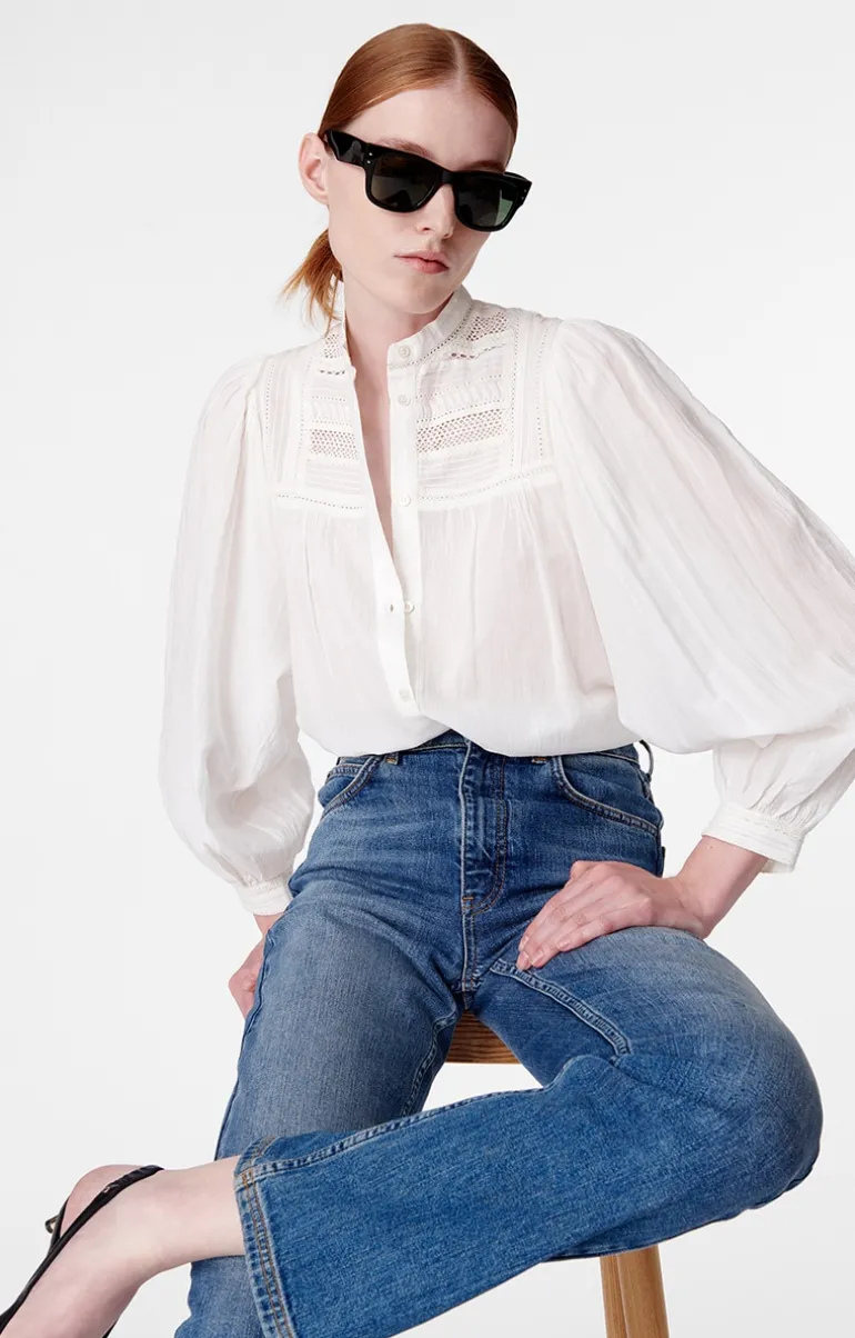Vanessa Bruno Chemises & Tops^Blouse Valdo En Coton et Viscose