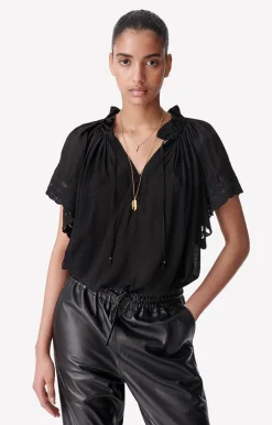 Vanessa Bruno Chemises & Tops^Blouse Valentin En Viscose Mélangée