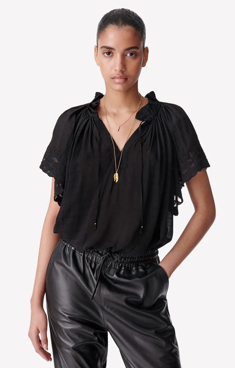 Vanessa Bruno Chemises & Tops^Blouse Valentin En Viscose Mélangée