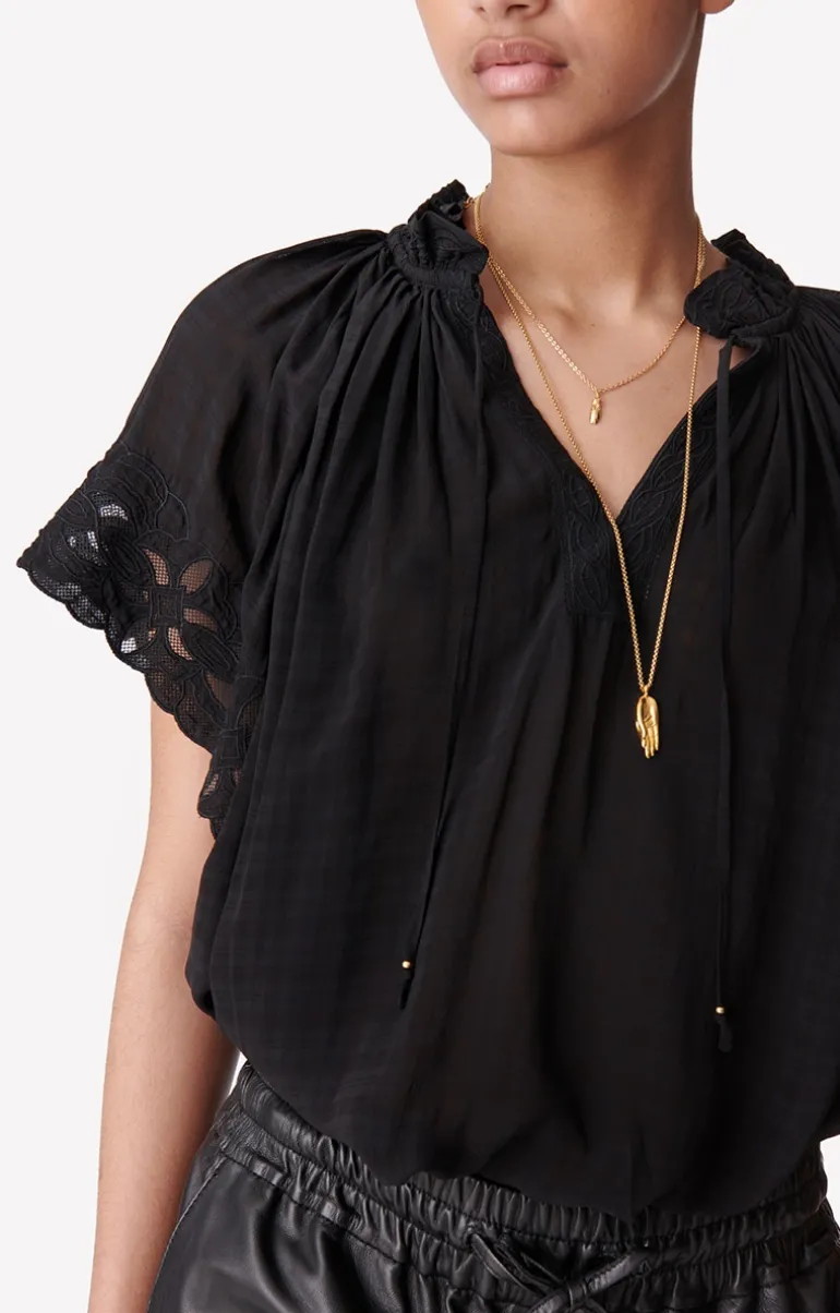 Vanessa Bruno Chemises & Tops^Blouse Valentin En Viscose Mélangée