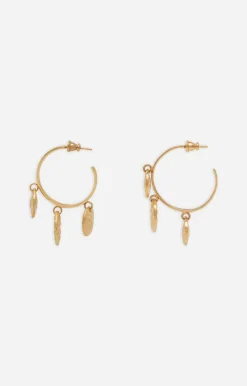 Vanessa Bruno Bijoux^Boucles d'eilles Junon En Laiton