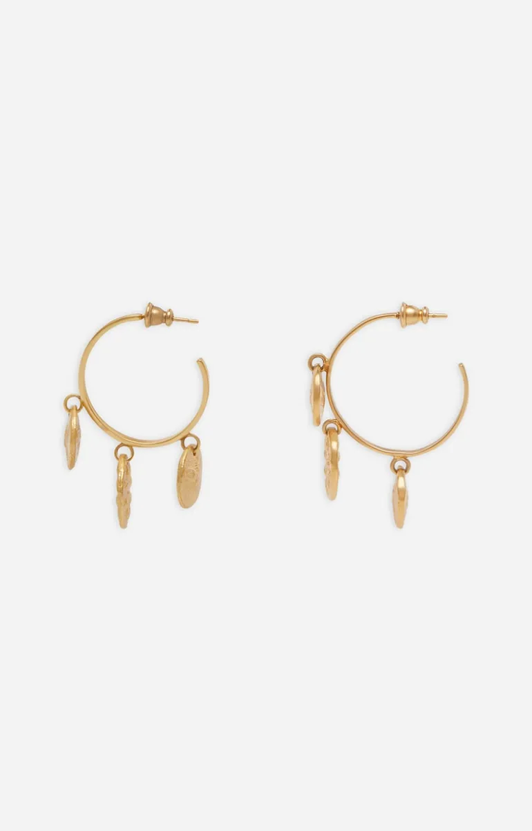 Vanessa Bruno Bijoux^Boucles d'eilles Junon En Laiton