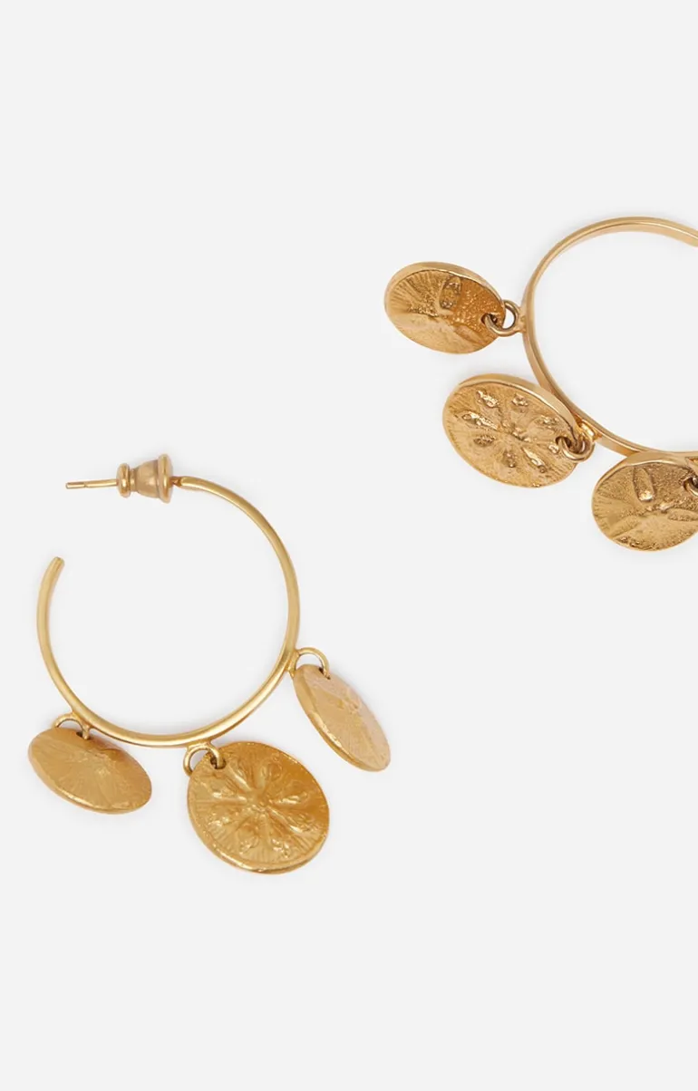 Vanessa Bruno Bijoux^Boucles d'eilles Junon En Laiton