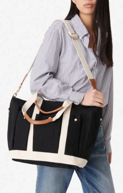 Vanessa Bruno Cabas Multipoches^Cabas L Multipoches 100% Coton