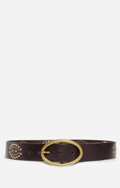 Vanessa Bruno Ceintures^Ceinture Iris 40mm En Cuir Tannage Végétal
