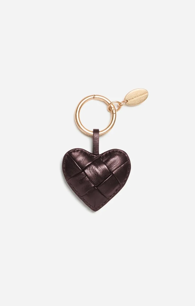 Vanessa Bruno Charms & Porte-clés^Charm Coeur 100% cuir d'agneau