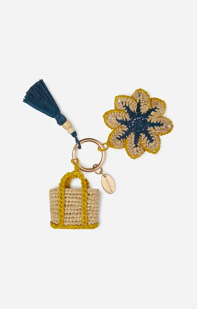 Vanessa Bruno Charms & Porte-clés^Charm Magnolia 100% Raphia
