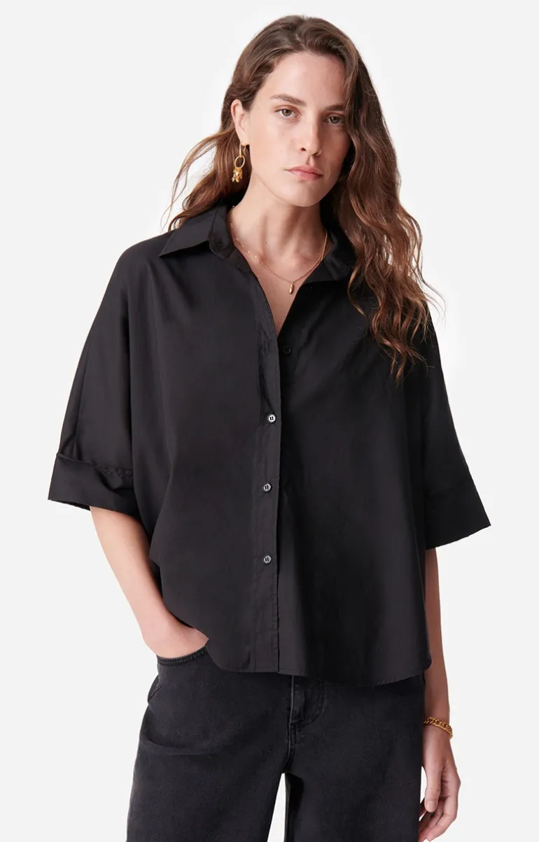 Vanessa Bruno Chemises & Tops^Chemise Bobby En Coton Mélangé