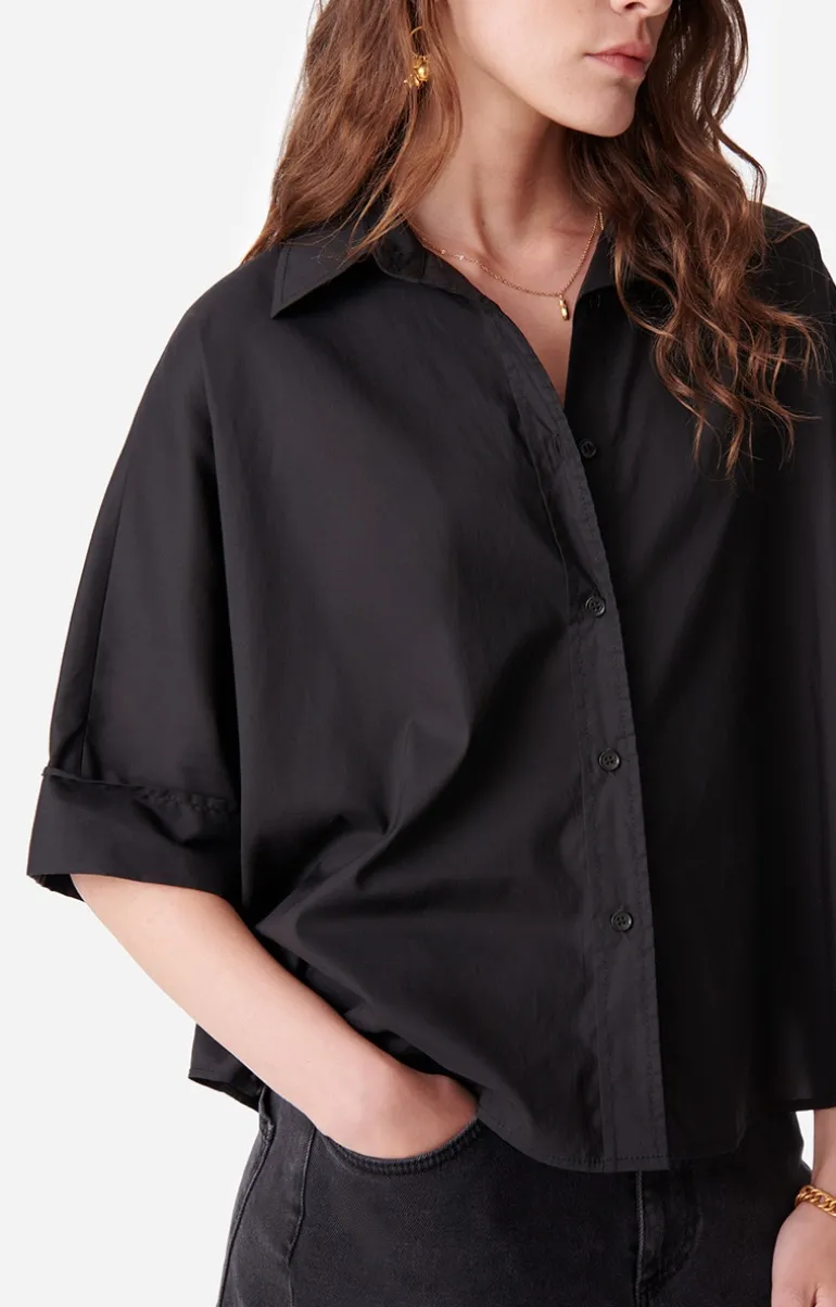 Vanessa Bruno Chemises & Tops^Chemise Bobby En Coton Mélangé
