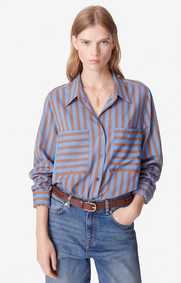 Vanessa Bruno Chemises & Tops^Chemise Dann En Viscose Mélangée