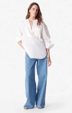 Vanessa Bruno Chemises & Tops^Chemise Danny En coton mélangé