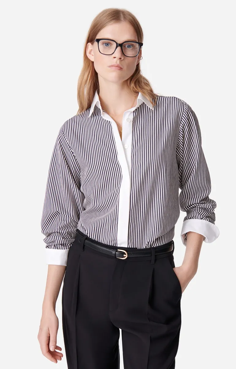 Vanessa Bruno Chemises & Tops^Chemise Dario En Viscose Mélangée