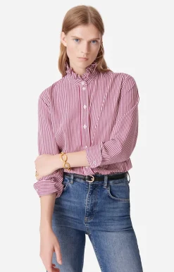Vanessa Bruno Chemises & Tops^Chemise Sidney En Viscose Mélangée