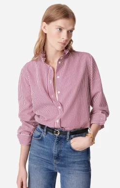 Vanessa Bruno Chemises & Tops^Chemise Sidney En Viscose Mélangée