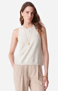 Vanessa Bruno Chemises & Tops^Débardeur Désirée 100% Laine Mérinos