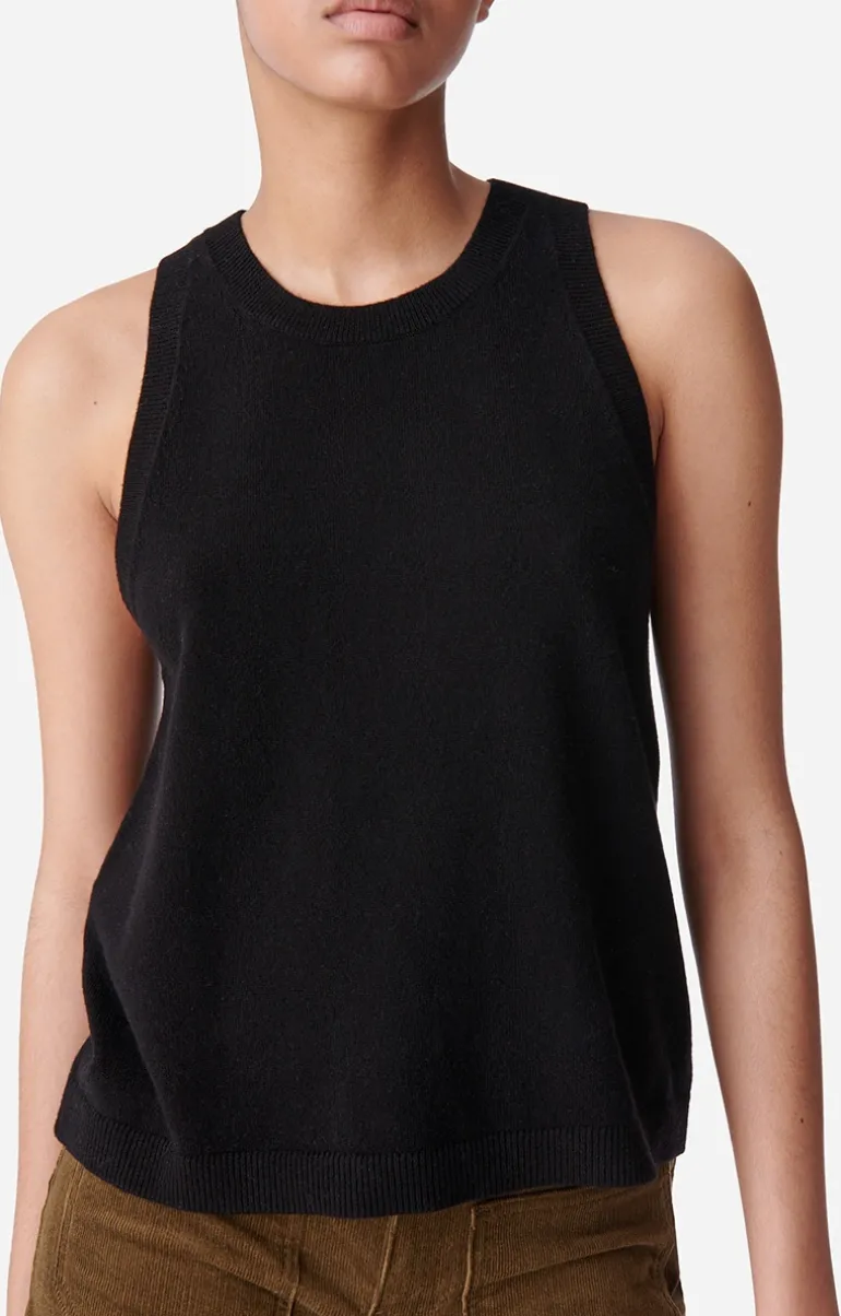 Vanessa Bruno Chemises & Tops^Débardeur Désirée 100% Laine Mérinos