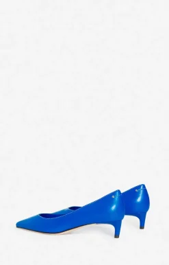 Vanessa Bruno Chaussures^Escarpin Bleu Daily En Cuir D'Agneau