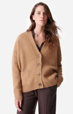 Vanessa Bruno Pulls & Gilets^Gilet Bagatelle En Laine, Alpaga & Yack