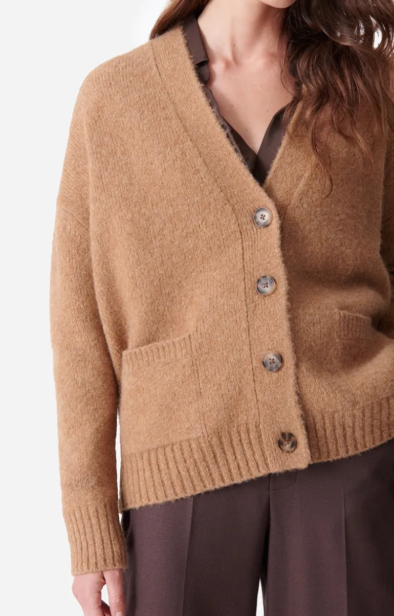 Vanessa Bruno Pulls & Gilets^Gilet Bagatelle En Laine, Alpaga & Yack