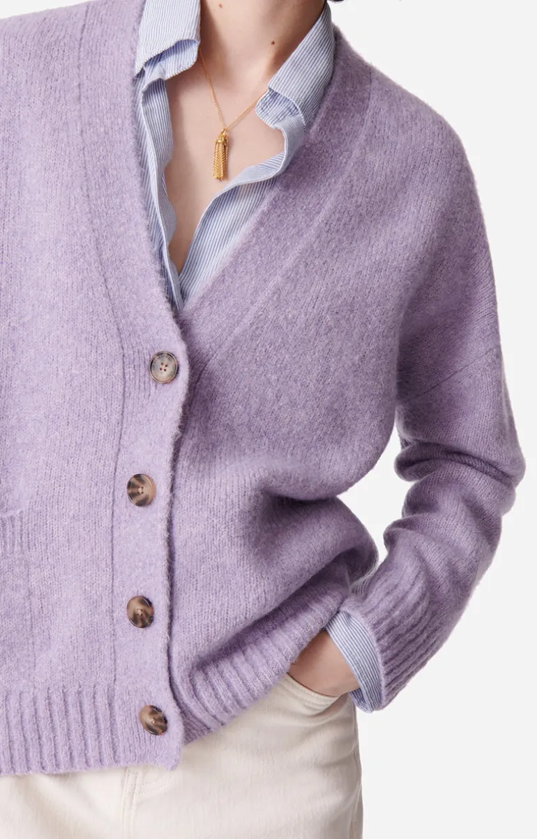 Vanessa Bruno Pulls & Gilets^Gilet Bagatelle En Laine, Alpaga & Yack