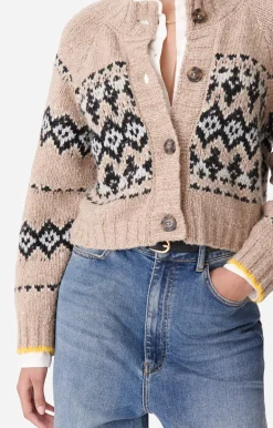Vanessa Bruno Pulls & Gilets^Gilet Damas En Laine Mélangée