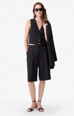 Vanessa Bruno Chemises & Tops^Gilet De Costume Benson En Viscose Mélangée