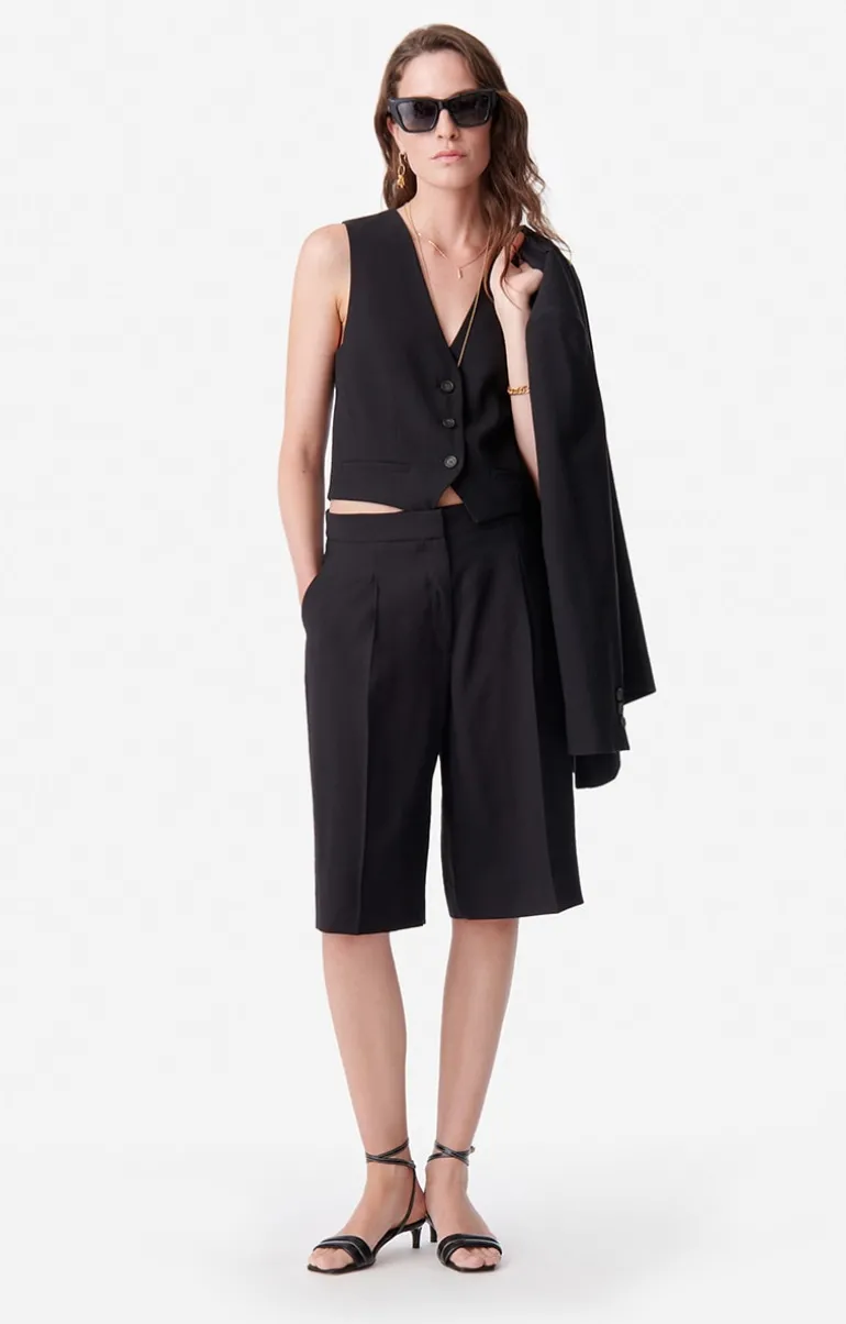 Vanessa Bruno Chemises & Tops^Gilet De Costume Benson En Viscose Mélangée