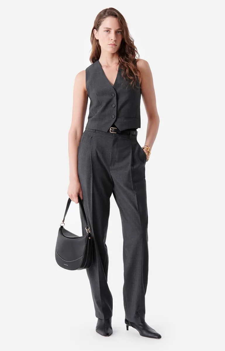 Vanessa Bruno Chemises & Tops^Gilet De Costume Denso En Laine Mélangée