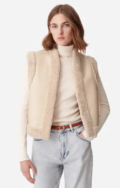 Vanessa Bruno Pulls & Gilets^Gilet Sans Manches Daman En Polyester Mélangé