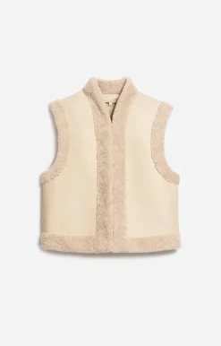 Vanessa Bruno Pulls & Gilets^Gilet Sans Manches Daman En Polyester Mélangé