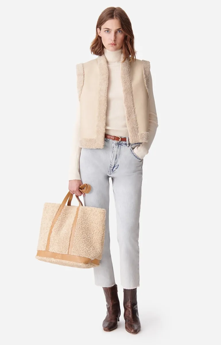 Vanessa Bruno Pulls & Gilets^Gilet Sans Manches Daman En Polyester Mélangé
