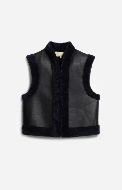 Vanessa Bruno Pulls & Gilets^Gilet Sans Manches Daman En Polyester Mélangé