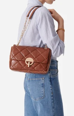 Vanessa Bruno Sacs à Bandoulière^Grand Sac Moon En Cuir Made in Italy