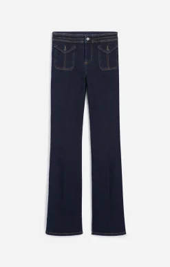 Vanessa Bruno Denim^Jean Bootcut Nano En Coton Mélangé