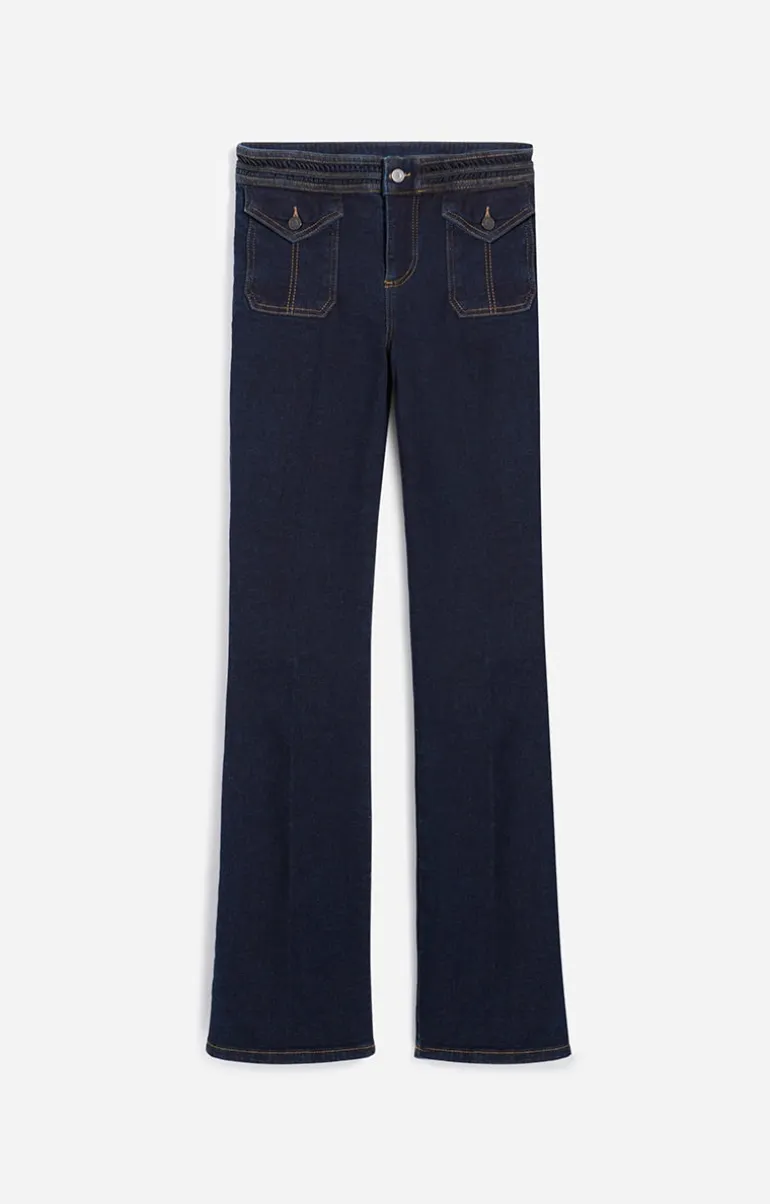 Vanessa Bruno Denim^Jean Bootcut Nano En Coton Mélangé