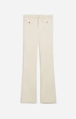Vanessa Bruno Denim^Jean Bootcut Nano En Coton Mélangé