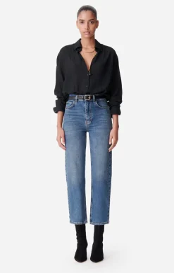 Vanessa Bruno Denim^Jean Cropped Og En Coton
