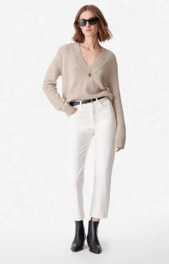 Vanessa Bruno Denim^Jean Cropped Og En Coton